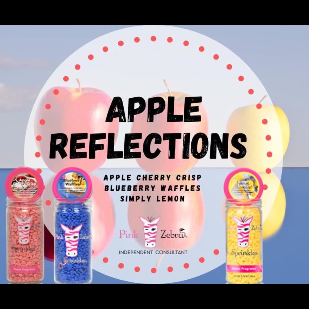 Pink Zebra Sprinkles ‘Apple Reflections’